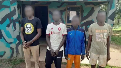 Les suspects de la tentative de cambriolage du Trésor à Franceville