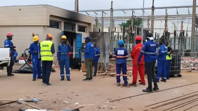  Travaux de réparation du poste source 20 kV de la centrale thermique d’Owendo