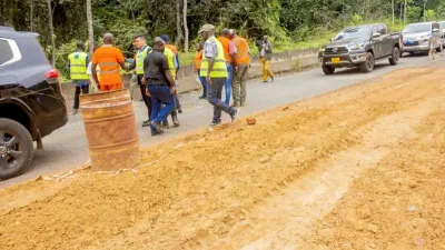 Route Ndendé-Tchibanga