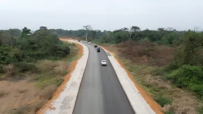 La route Ndendé-Doussala