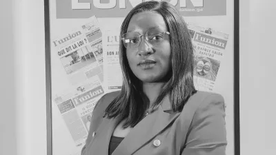 Rudy HOMBENET ANVINGUI, journaliste à l'union