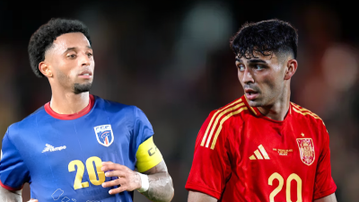 Ryan Mendes et Pedri, footballeurs internationaux