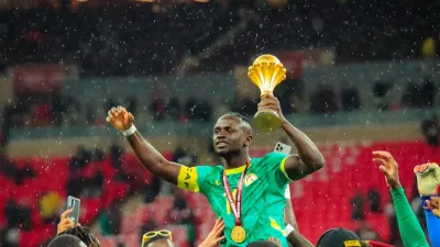 Sadio Mané, footballeur international sénégalais 