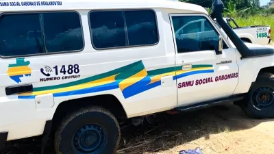 Ambulance du Samu social gabonais