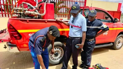 Célébration de la Journée internationale des sapeurs-pompiers à Makokou