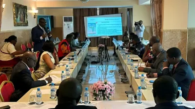 Séance de travail avec Africa CDC