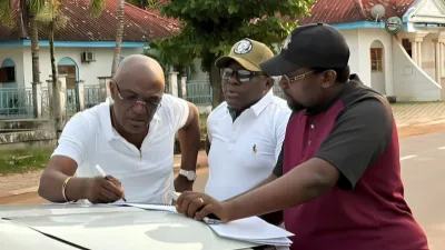 Une phase de la séance de travail dirigée par Blaise Louembé le week-end écoulé à Koula-Moutou