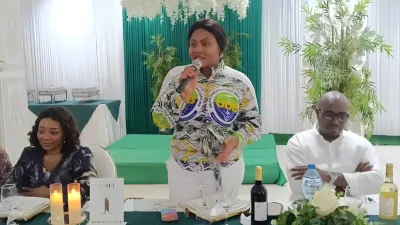 La sénatrice de Mulundu, Nadia Christelle Koye