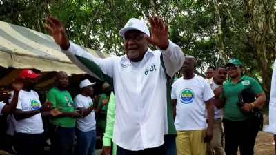 Séraphin Akure-Davain,  vice-président de l’Union démocratique des bâtisseurs (UDB)