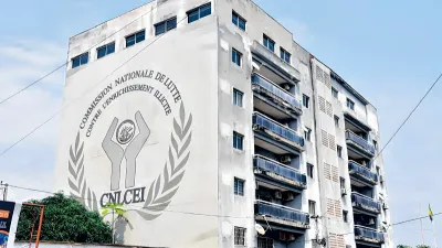 Siège de la commission nationale de lutte contre l'enrichissement illicite