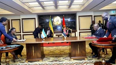 Signature de  trois accords stratégiques entre le Gabon et l'Angola