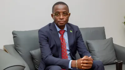 Sosthène Nguema, ministre des mines 