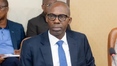 Thierry Minko, ministre de l'économie