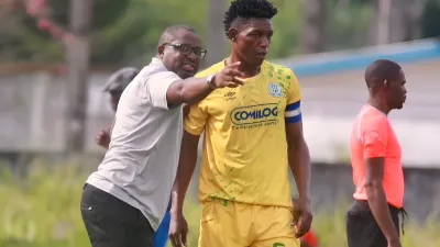 Thierry Mouyouma, entraineur de mangasport