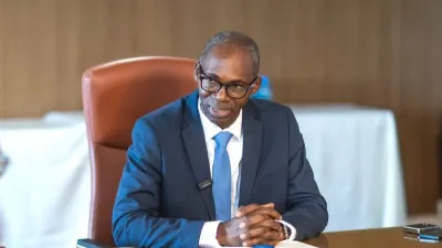 Thierry Minko, ministre de l'économie