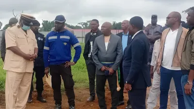 Tournée d'évaluation des chantiers de la Ngounié