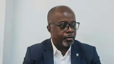 Julien Florent Assoumou Akue, président du groupe parlementaire de l'Union démocratique des bâtisseurs (UDB) à l'Assemblée nationale