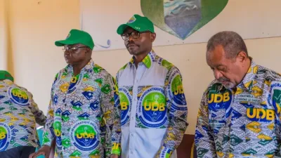 Une des étapes de la tournée du secrétaire général de l’UDB dans la province de la Ngounié.