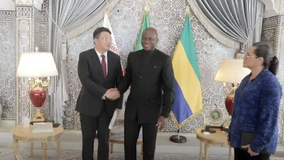 L’ambassadeur de Chine au Gabon Zhou Ping hôte du président Oligui Nguema