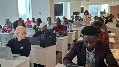 Une vue des jeunes formés à la cybercriminalité