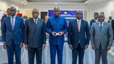 Brice Clotaire Oligui Nguema, président du Gabon et les membres du gouvernement