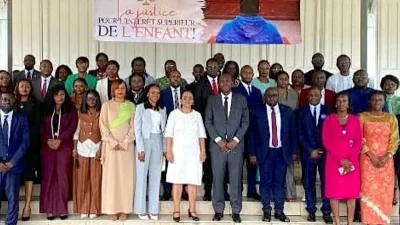 Ouverture de l’atelier à l’intention des magistrats et greffiers des juridictions pour enfants 