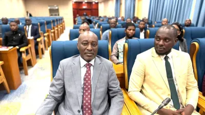 Une vue des partenaires sociaux, hier à l’Assemblée nationale 