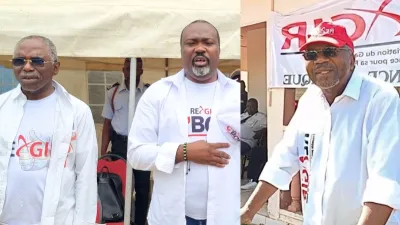 François Ndong Obiang, Persis Lionel Essono Ondo et Michel Ongoundou Loundah | DR