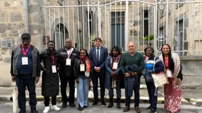 Des participants au forum mondial de l'économie sociale et solidaire