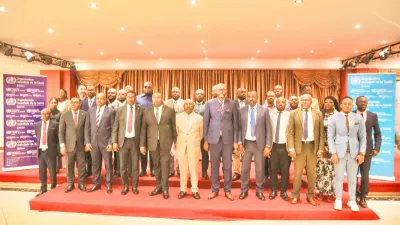 Experts et autorités concernés par la question lors du lancement de l’ambitieux projet à Libreville.