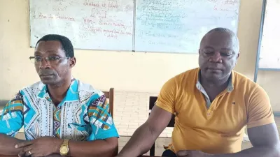 Les responsables du SNEC-UOB lors de l’assemblée générale