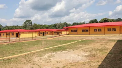 Une vue de l’école de santé de Makokou. © DR