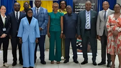 Photo de famille des parties prenantes