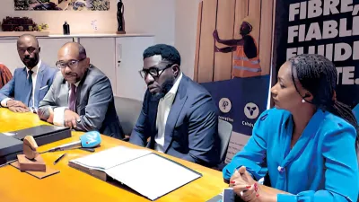 Signature de la convention entre Canalbox et la FMCT