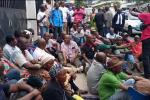 Gabon : Grogne des retraités au centre ville