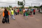 Nettoyage de la ville a Franceville - Gabon
