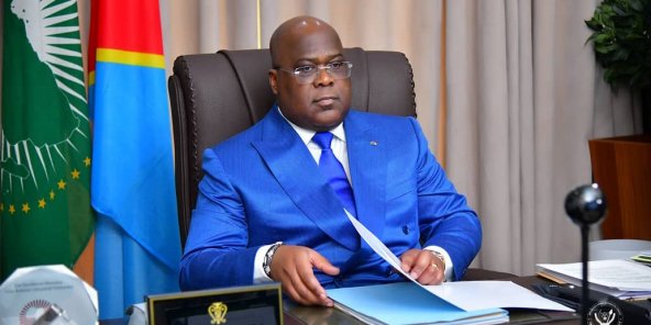 Le président de la RDC, Félix Tshisekedi